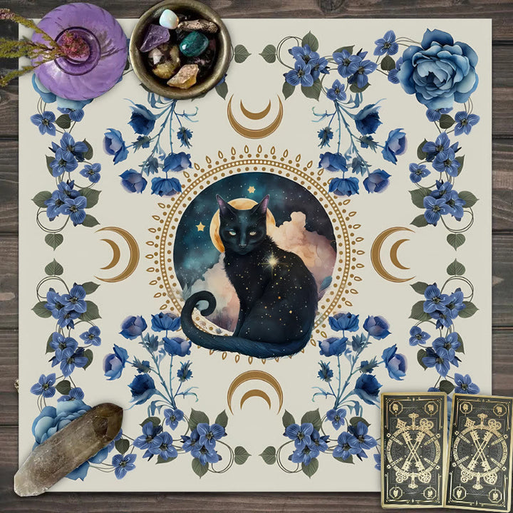 Olivenorma God Sign Cat Divination Tarot Tablecloth - image 5