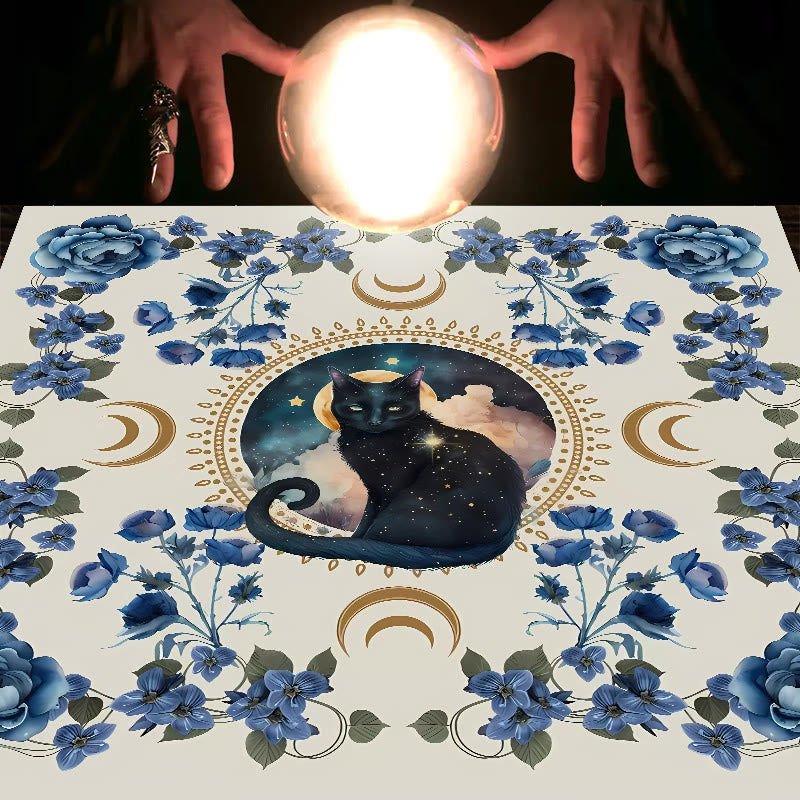 Olivenorma God Sign Cat Divination Tarot Tablecloth - image 7
