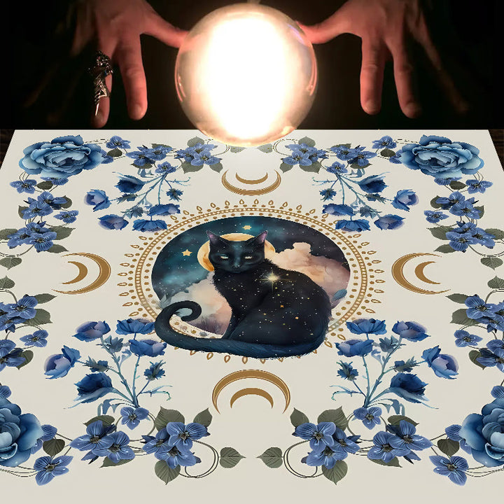 Olivenorma God Sign Cat Divination Tarot Tablecloth - image 7