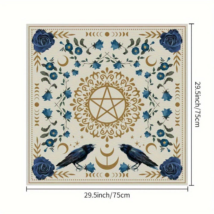 Olivenorma Moon Phase Altar Card Mat Tarot Tablecloth - image 6