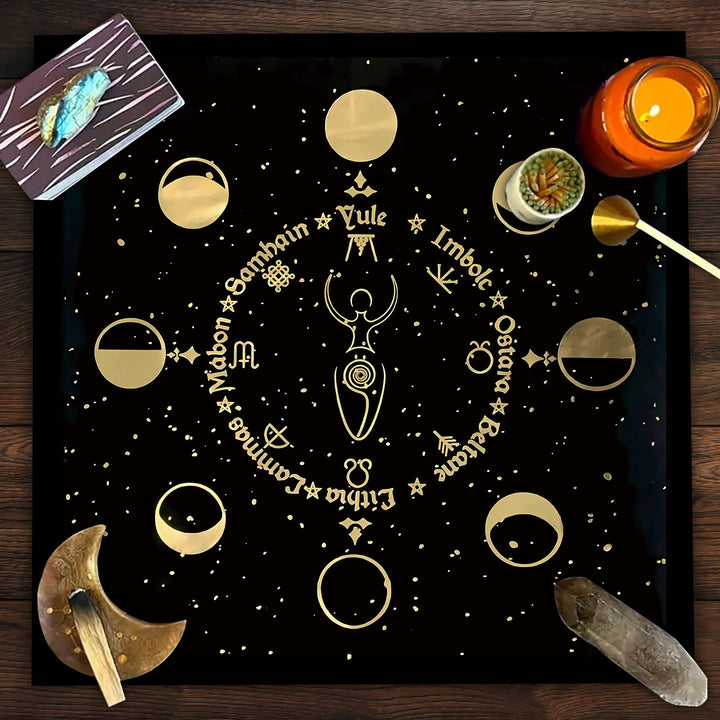 Olivenorma Horoscope Sign Zodiac Tarot Tablecloth - Style #2 - 49cm*49cm - image 2