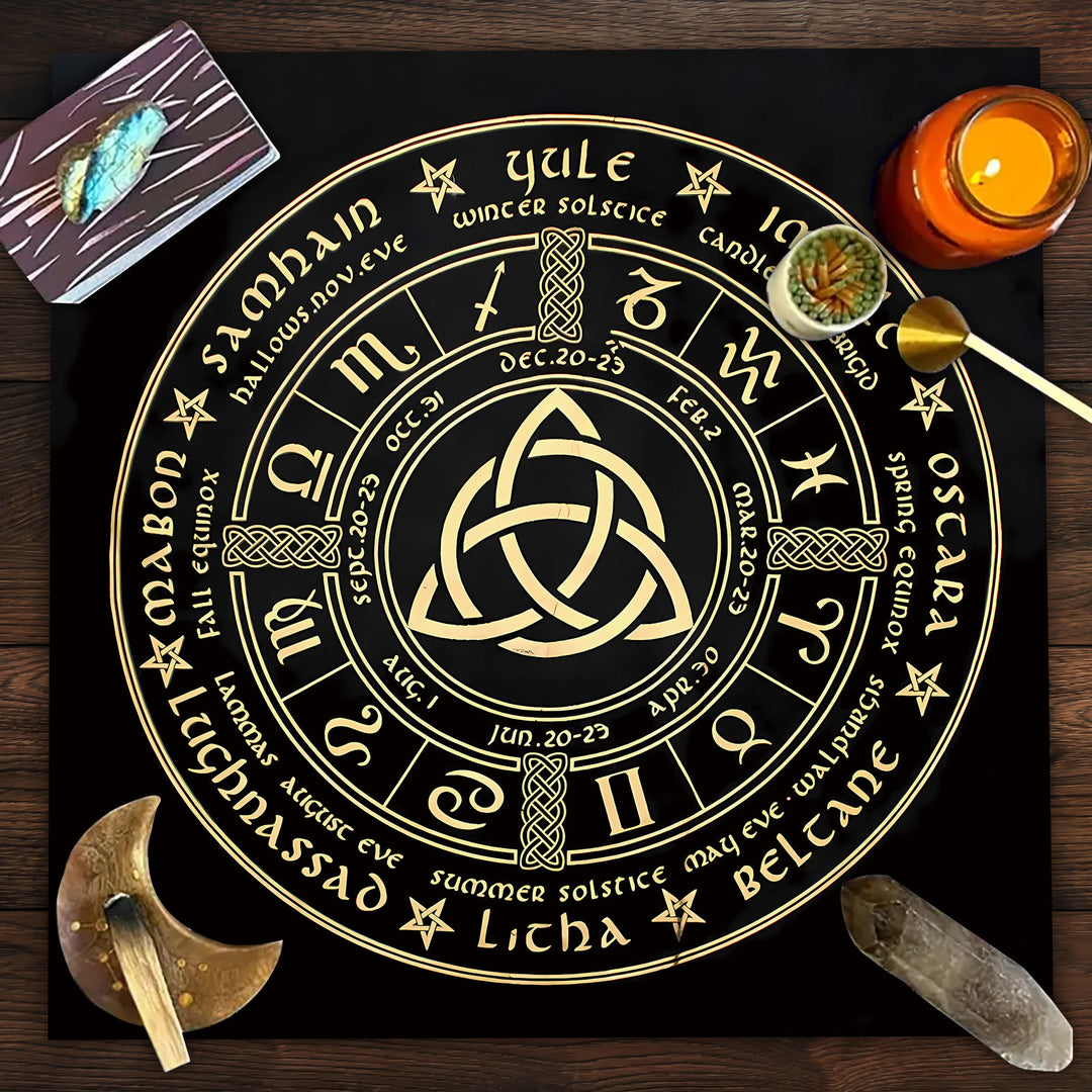 Olivenorma Horoscope Sign Zodiac Tarot Tablecloth - Style #1 - 49cm*49cm - image 0