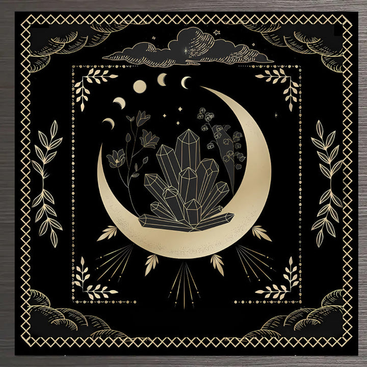 Olivenorma Zodiac Astrology Wheel Of Year Tarot Tablecloth - Moon Phase #3 - 75cm*75cm - image 7