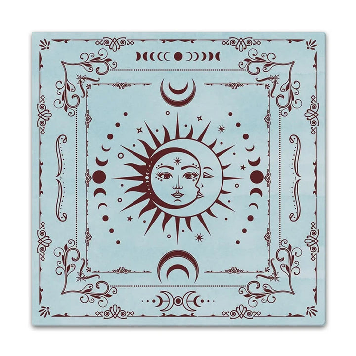 Olivenorma Mystical Moon Phase Tarot Tablecloth - image 1