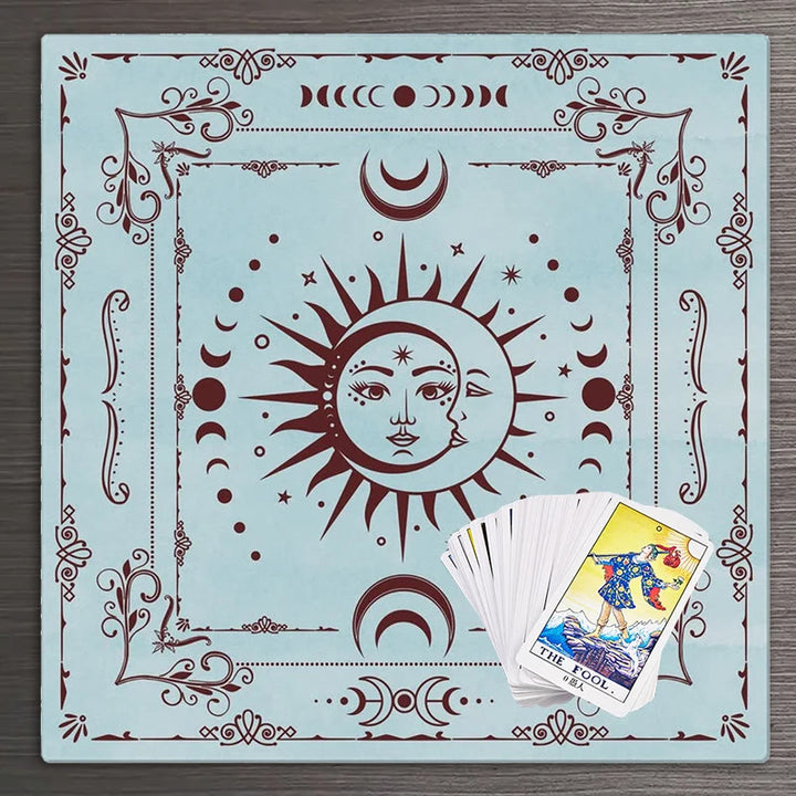 Olivenorma Mystical Moon Phase Tarot Tablecloth - image 3