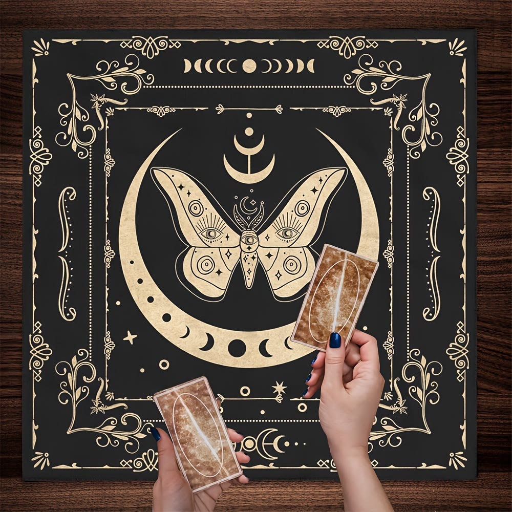 Olivenorma Butterfly Evil's Eye Divination Tarot Tablecloth - image 3