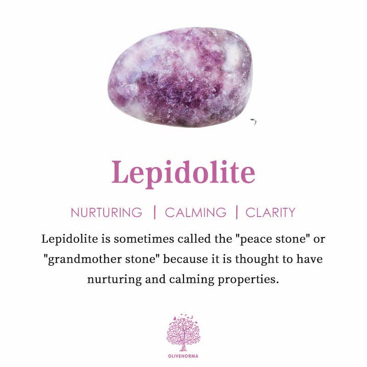 Olivenorma Lepidolite Tree Of Life Suncatcher Wind Chime - image 12