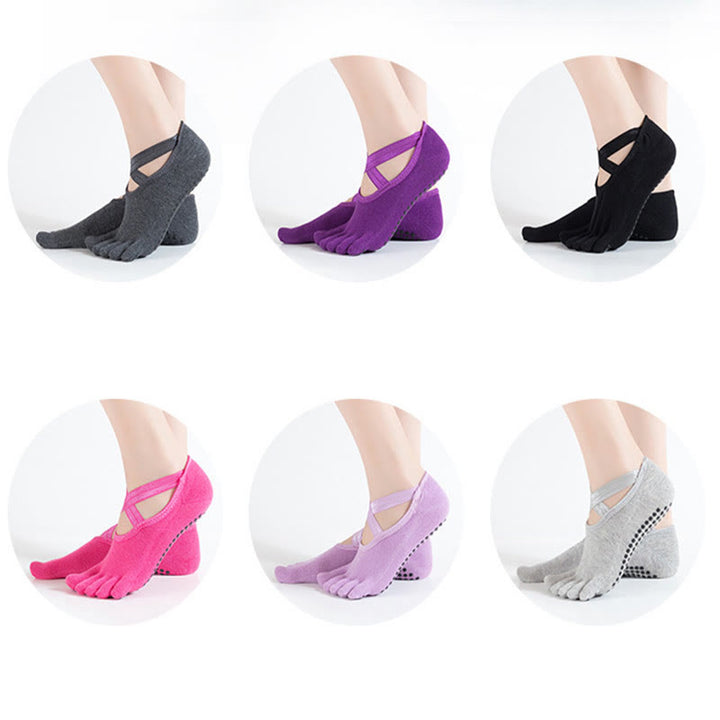 Olivenorma Pilates Barre Workout Socks with Traction Control & Breathable Comfort Fit Women's Non-Slip Yoga Grip Socks - image 20