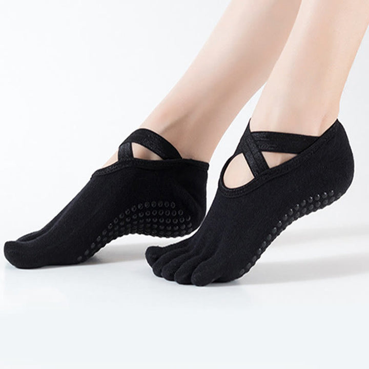 Olivenorma Pilates Barre Workout Socks with Traction Control & Breathable Comfort Fit Women's Non-Slip Yoga Grip Socks - image 6