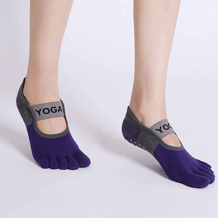 Olivenorma Non-Slip Fitness Pilates Socks – Grip Barre Training Socks with Breathable Stretch Fabric for Stability & Balance Yoga Socks - image 15