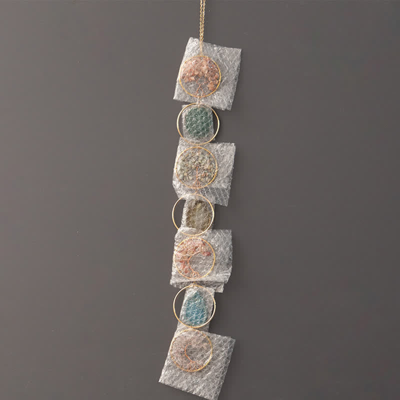 Olivenorma Carnelian Agate Tree Of Life Pendant Wind Chime - image 9