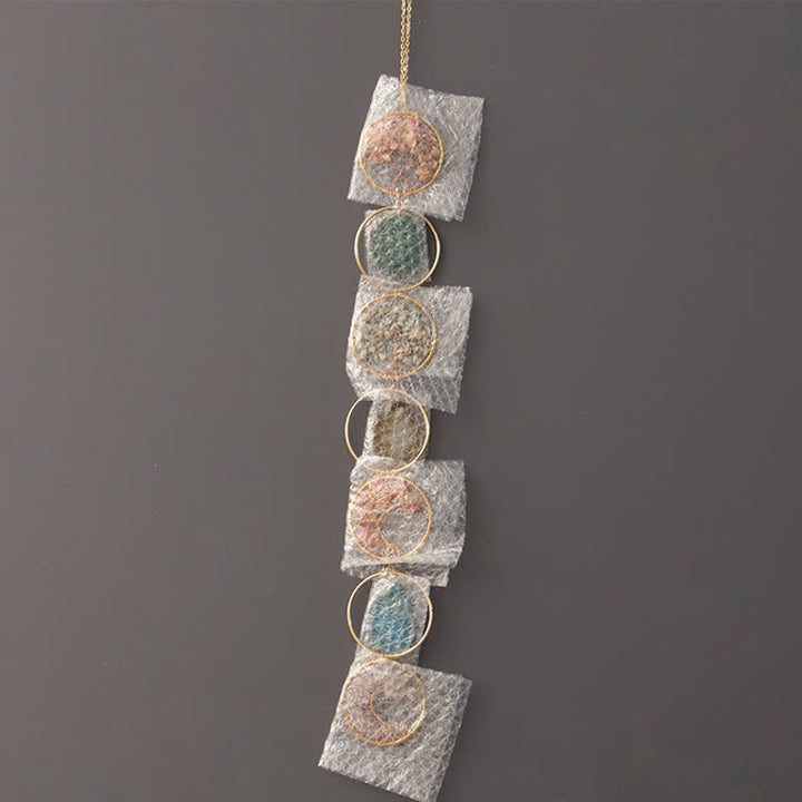 Olivenorma Carnelian Agate Tree Of Life Pendant Wind Chime - image 9