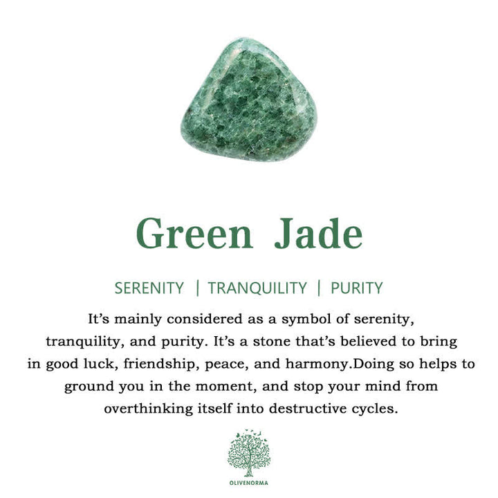 Olivenorma Brown Coconut Wood & Natural Stone Beads For Inner Peace Necklace - image 8