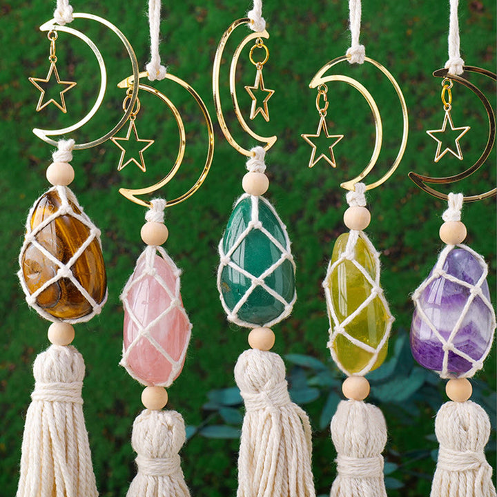 Olivenorma Natural Healing Reiki Gemstone Hanging Ornament - image 23