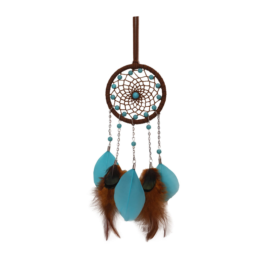 Olivenorma Turquoise Feather Dream Catcher Hanging Ornament - image 3