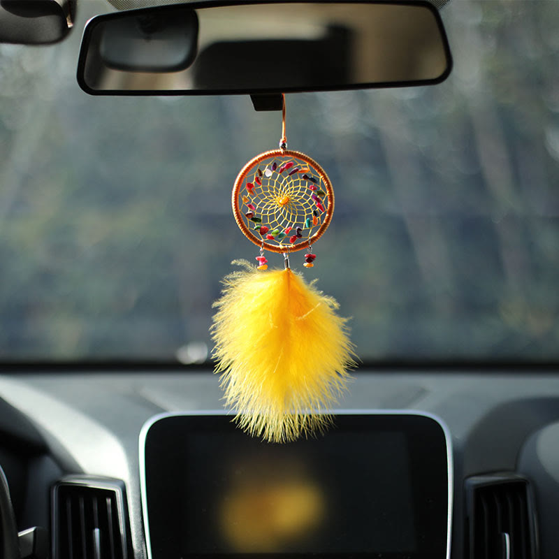 Olivenorma Handmade Chakra Crystal Dreamcatcher Hanging Ornament - image 13