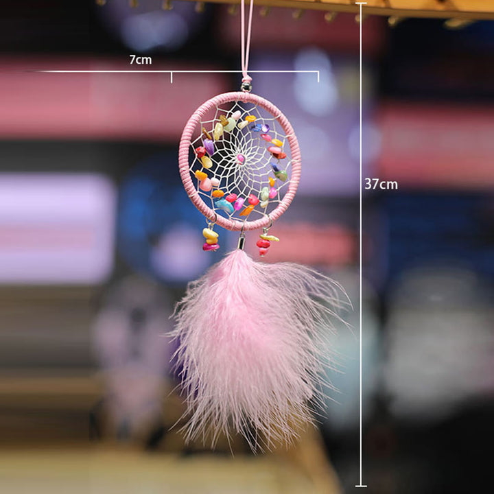 Olivenorma Handmade Chakra Crystal Dreamcatcher Hanging Ornament - image 11