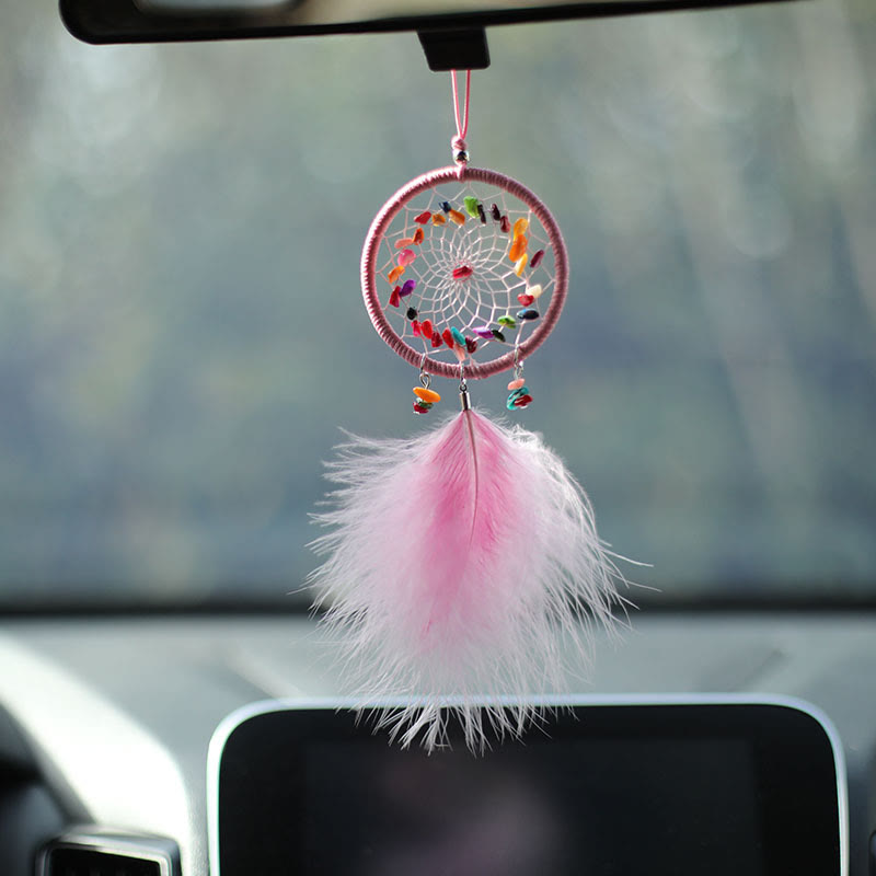 Olivenorma Handmade Chakra Crystal Dreamcatcher Hanging Ornament - image 10