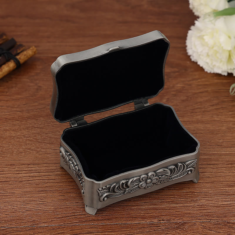 Olivenorma Catholic Keepsake Rosary Engraved Jewelry Box - image 1