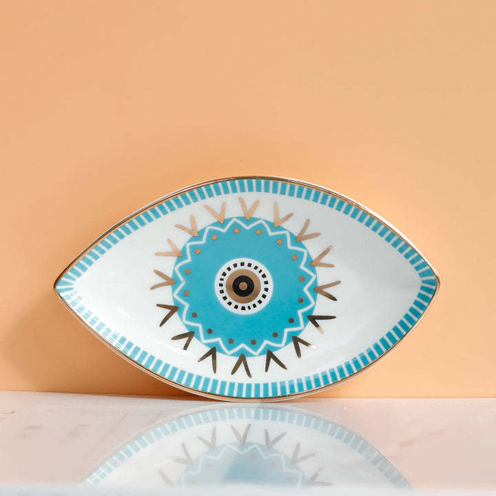 Olivenorma Evil Eye Ceramic Jewelry Dish Tray Holder - Evil Eye #3 - image 4