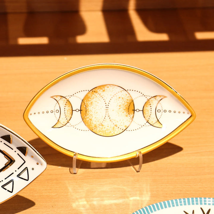 Olivenorma Evil Eye Ceramic Jewelry Dish Tray Holder - image 7