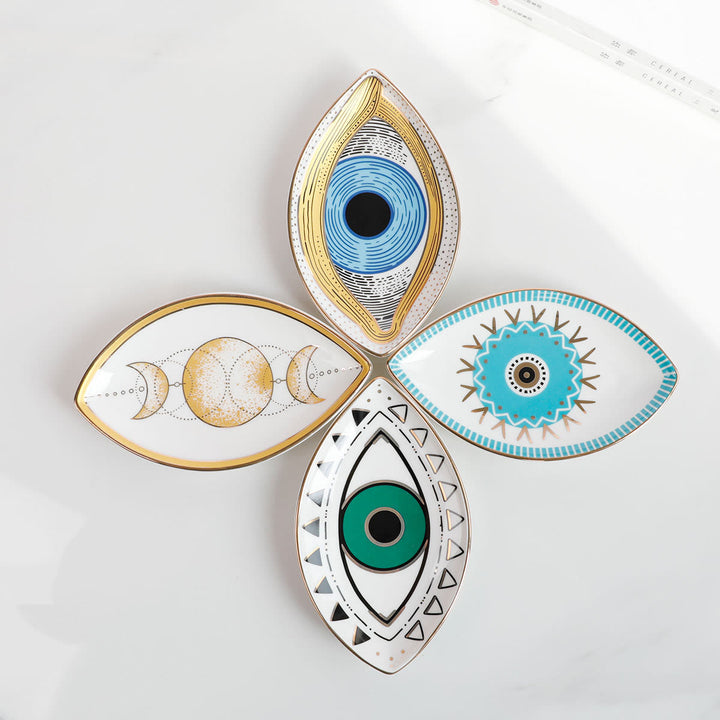 Olivenorma Evil Eye Ceramic Jewelry Dish Tray Holder - image 11