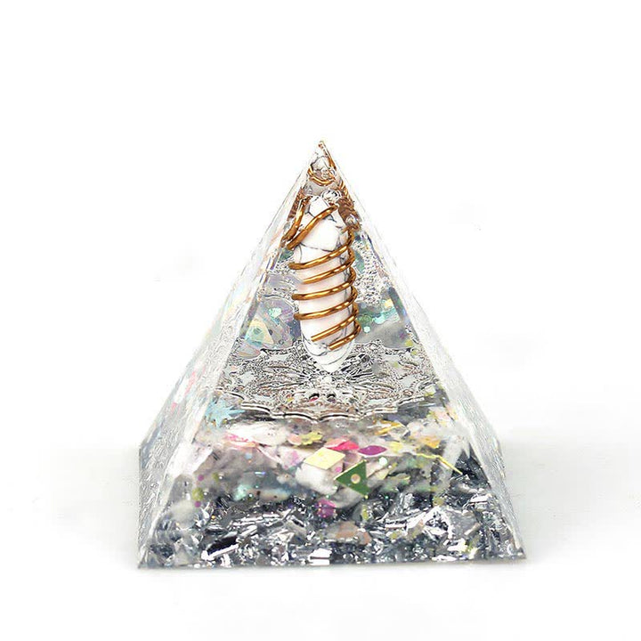 Olivenorma 6cm Natural Crystal Hexagonal Prism Orgone Pyramid - 11 - image 10