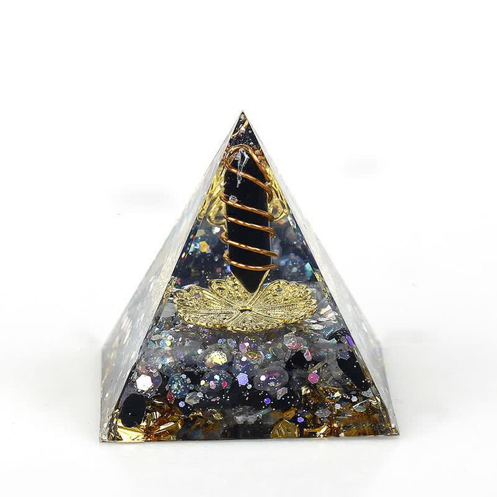 Olivenorma 6cm Natural Crystal Hexagonal Prism Orgone Pyramid - 13 - image 12