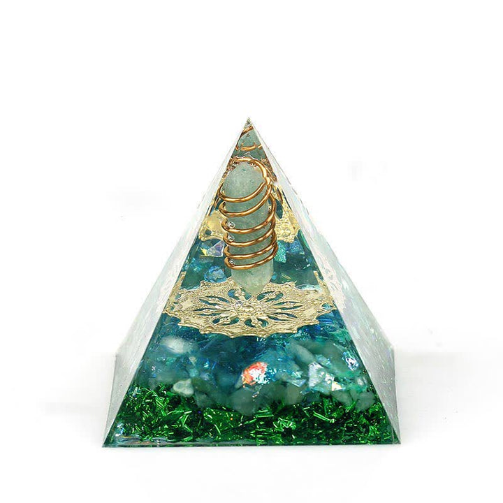 Olivenorma 6cm Natural Crystal Hexagonal Prism Orgone Pyramid - 20 - image 19