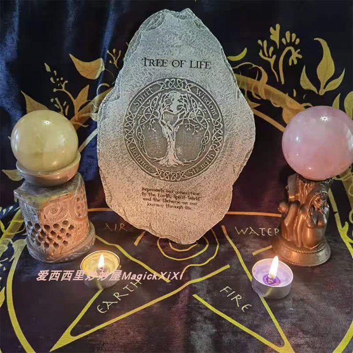 Olivenorma Tree of Life Resin Artificial Stone Decoration - image 3