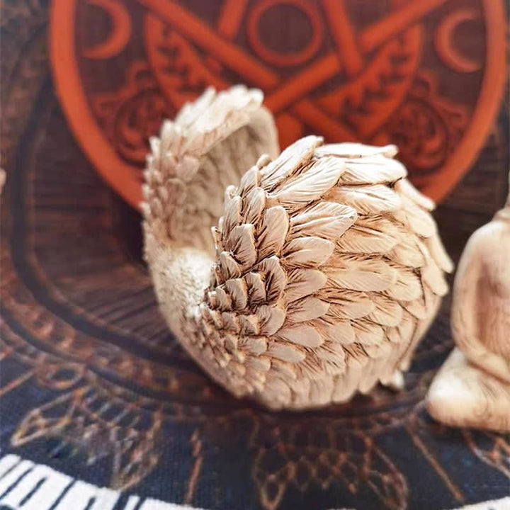 Olivenorma Resin Angel Wings Ornaments Pagan Decoration - image 4
