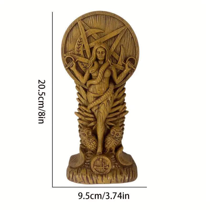 Olivenorma Resin Witches Lilith Statue Pagan Decoration - image 4