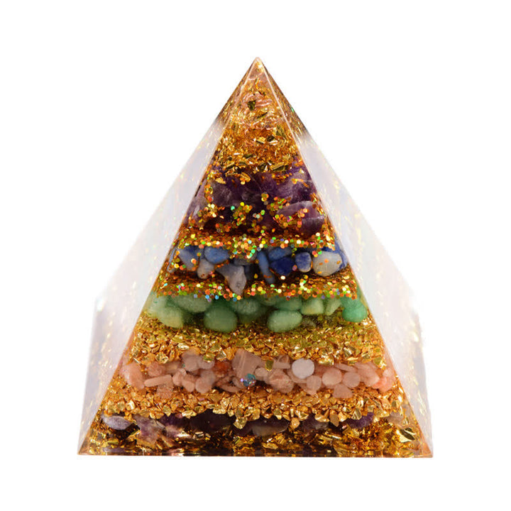 Olivenorma "All-Round Protection" Natural Stone Orgone Pyramid - image 15