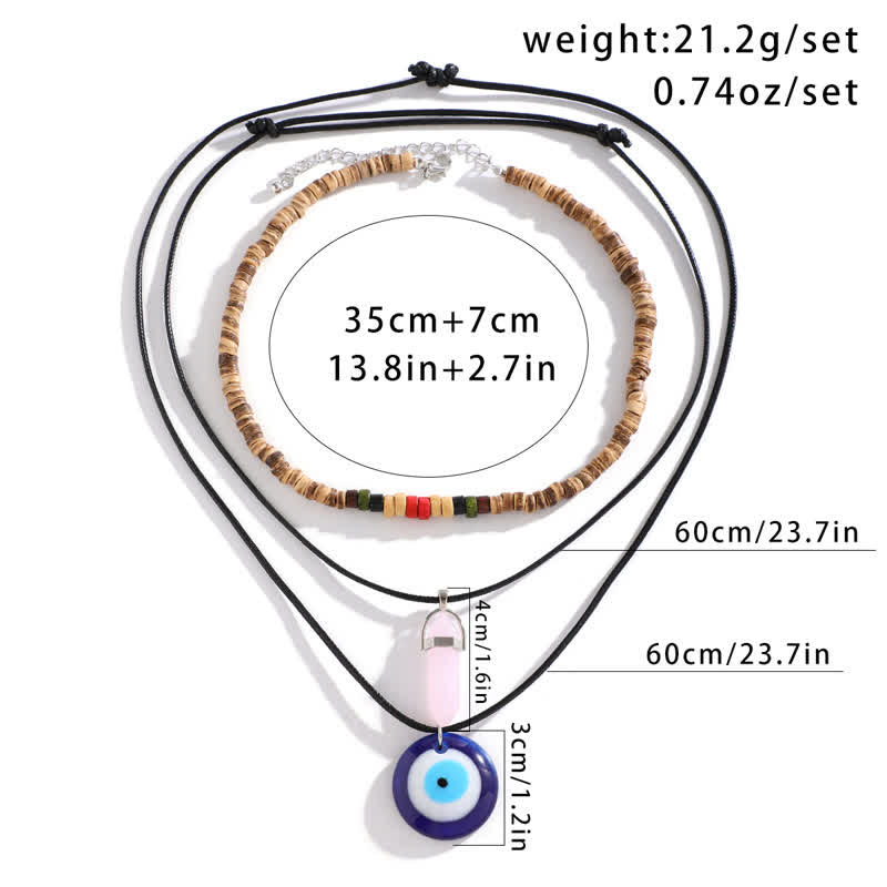 Olivenorma Natural Stone Tree Of Life Pendant Necklace Set - image 20