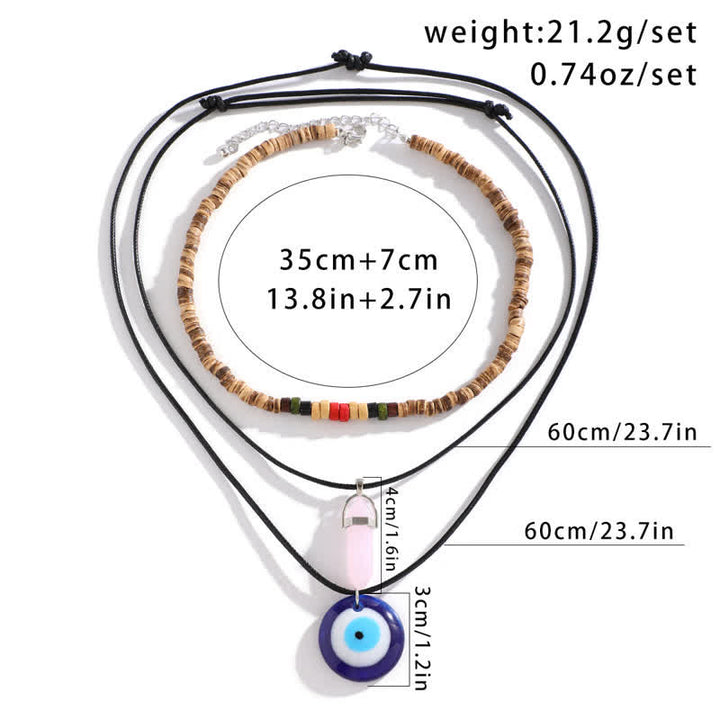 Olivenorma Natural Stone Tree Of Life Pendant Necklace Set - image 20