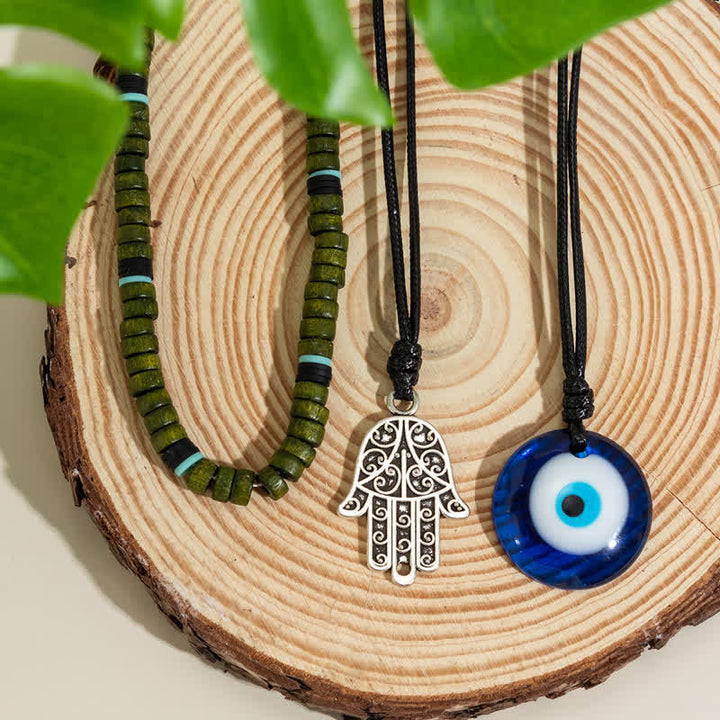 Olivenorma Natural Stone Tree Of Life Pendant Necklace Set - image 12
