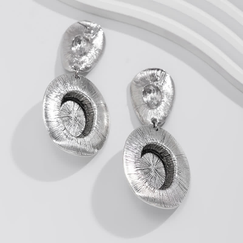 Olivenorma Natural Turquoise Exaggerated Pendant Earrings Necklace - image 7