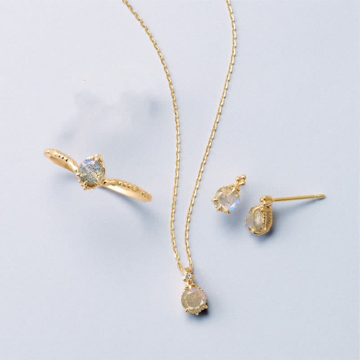 Olivenorma Natural Moonstone Jewelry Set - Jewelry Set - image 0