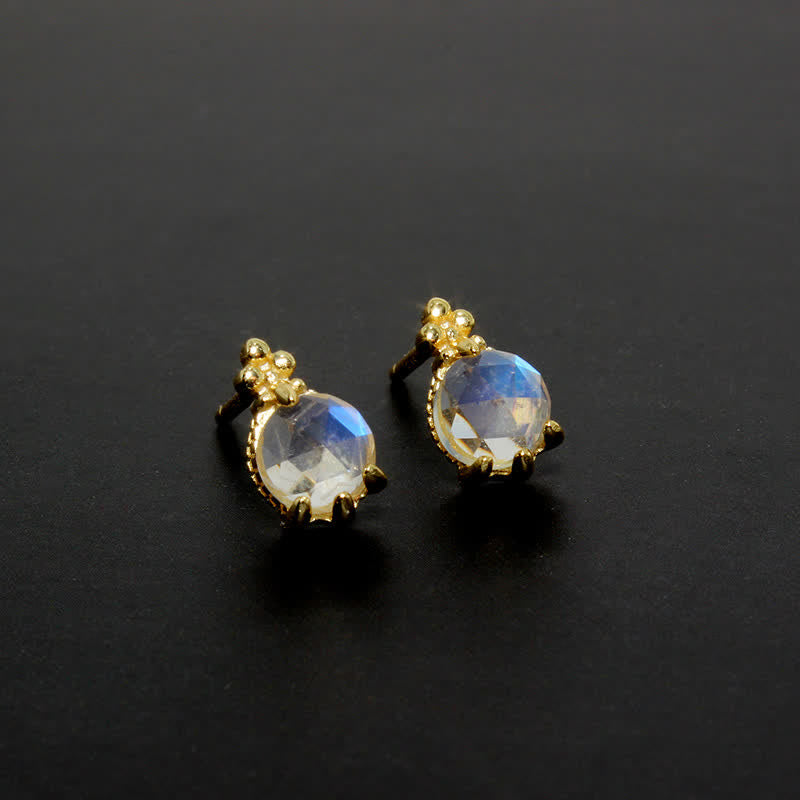 Olivenorma Natural Moonstone Jewelry Set - Earrings - image 3