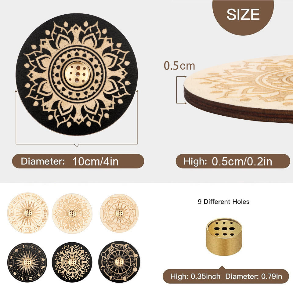 Olivenorma Lotus Purity Wooden Incense Stick Holder - image 14