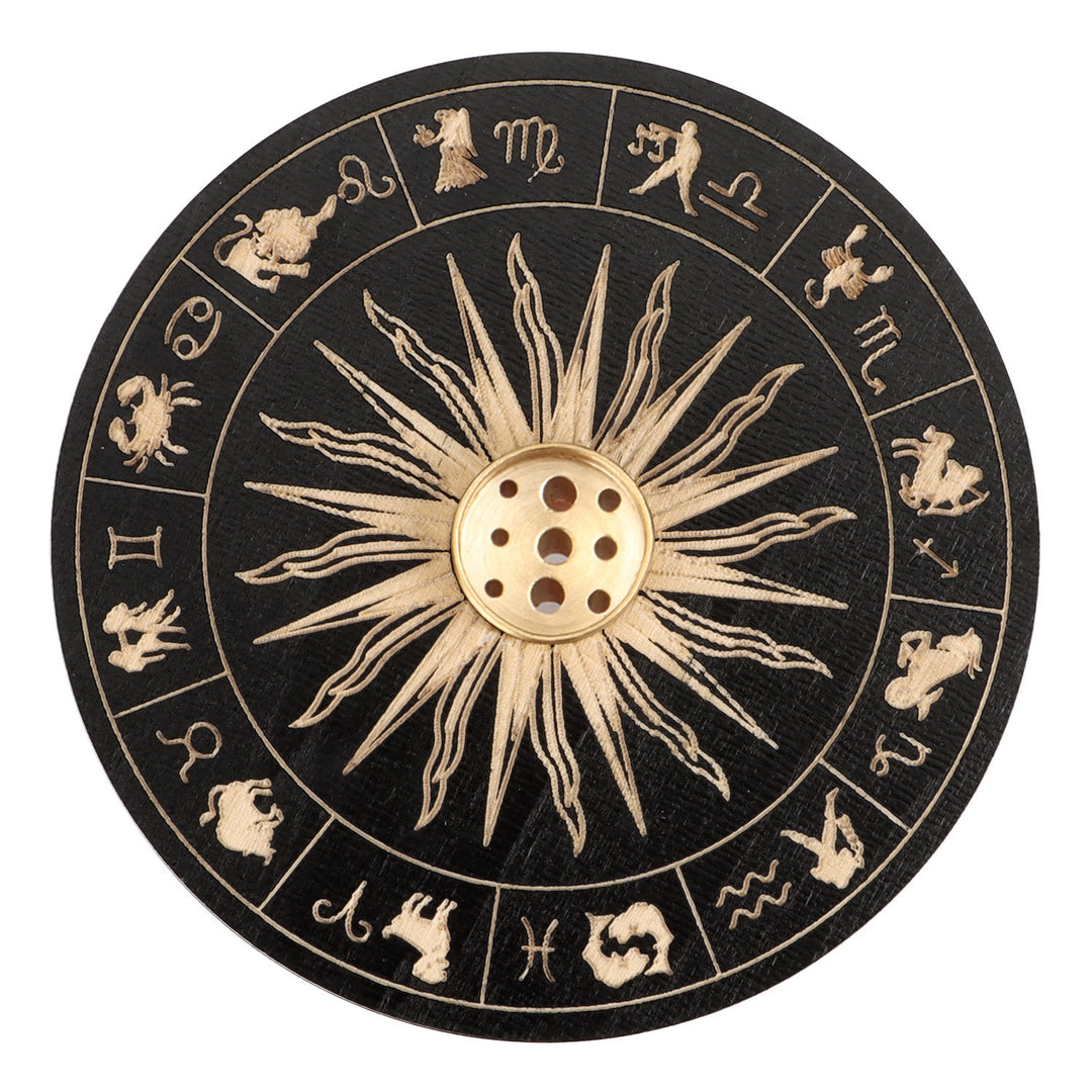 Olivenorma Lotus Purity Wooden Incense Stick Holder - Zodiac - Black - image 7