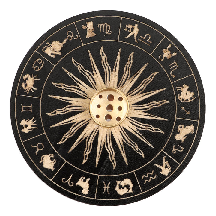 Olivenorma Lotus Purity Wooden Incense Stick Holder - Zodiac - Black - image 7
