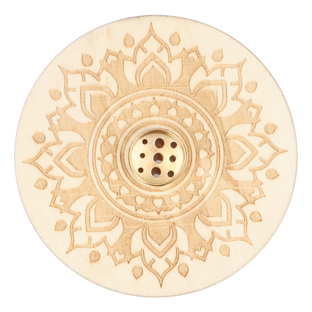 Olivenorma Lotus Purity Wooden Incense Stick Holder - Lotus - White - image 5