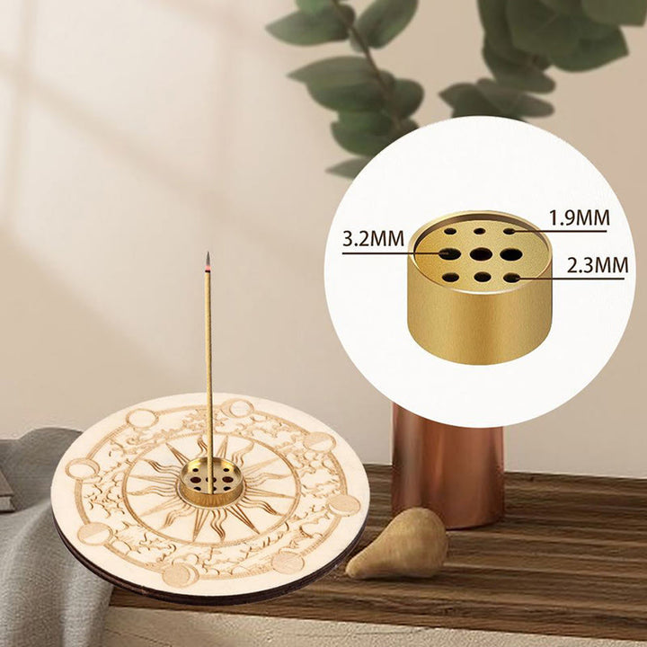Olivenorma Lotus Purity Wooden Incense Stick Holder - image 13