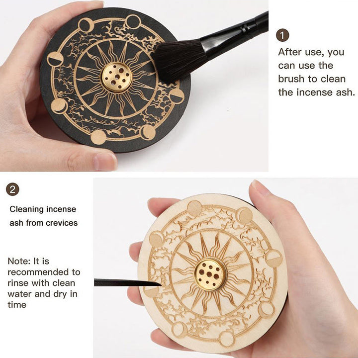Olivenorma Lotus Purity Wooden Incense Stick Holder - image 15