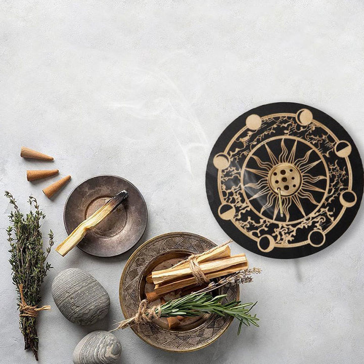 Olivenorma Lotus Purity Wooden Incense Stick Holder - image 10
