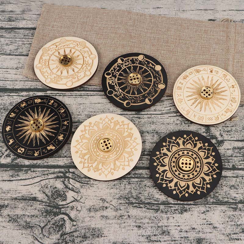 Olivenorma Lotus Purity Wooden Incense Stick Holder - image 16