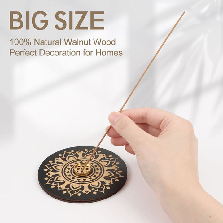 Olivenorma Lotus Purity Wooden Incense Stick Holder - image 3