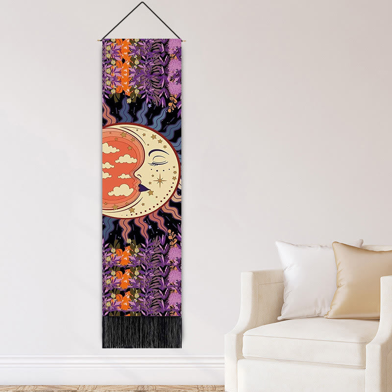 Olivenorma Moon And Sun Wall Hanging Ornament Tapestry - image 2