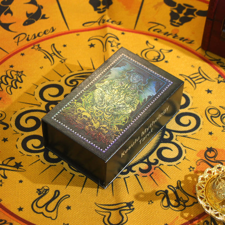 Olivenorma Cthulhu Mythos Gold Foil Collectible Divination Tarot Card - image 6